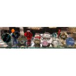 SHELF OF SELKIRK AND PETER MCDOUGALL AND OTHER PAPERWEIGHTS