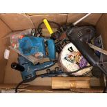 BLACK AND DECKER DRILL X 2, SAW,