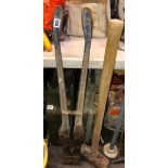 HEAVY DUTY BOLT CROPPERS AND SLEDGE HAMMER