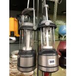 WIND UP CAMPING LANTERNS AND TORCHES