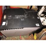 P58C PAPER SHREDDER AND EXTENSION LEADS