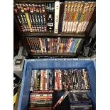 VARIOUS DVDS INCLUDING WORZEL GUMMIDGE, JAMES DEAN COLLECTION, BATMAN COLLECTION,