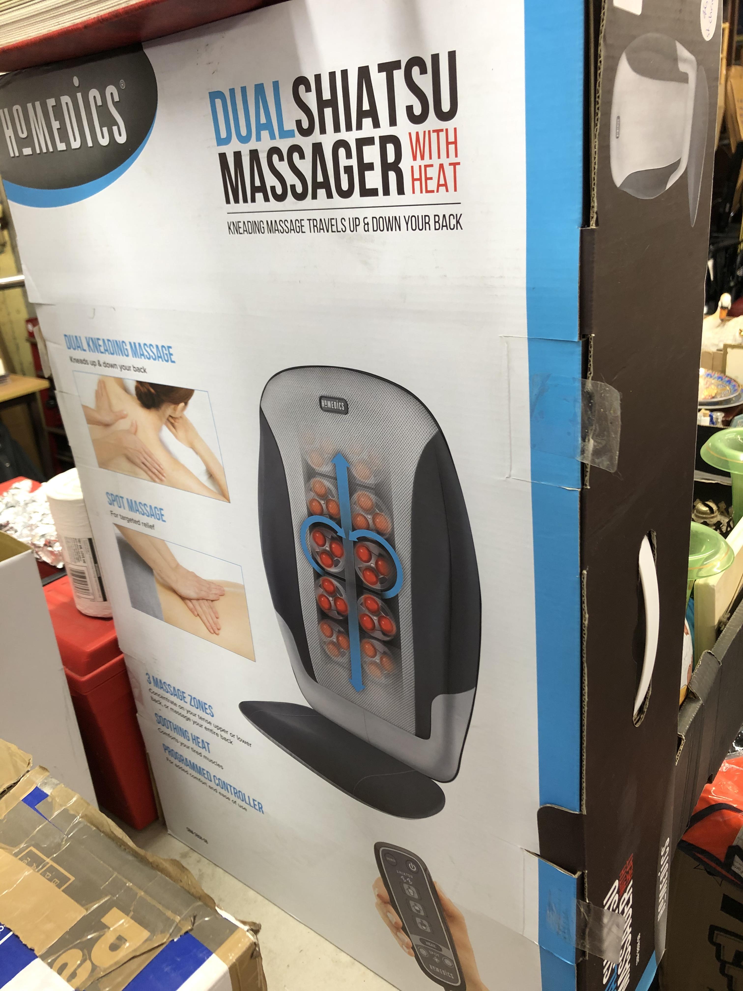 HOMEDICS DUAL SHIATSU MASSAGER