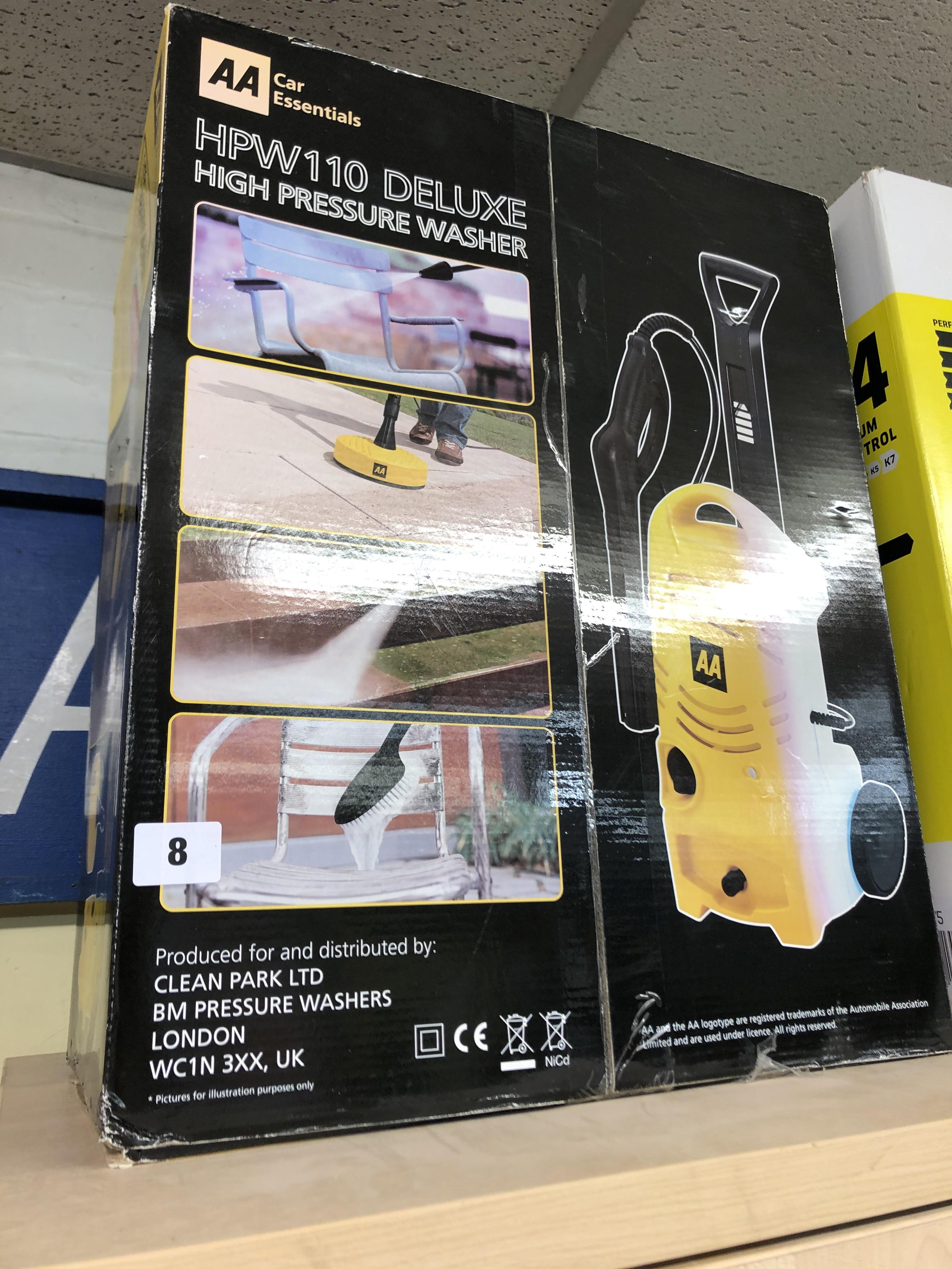 AA HPW 110 DELUXE PRESSURE WASHER