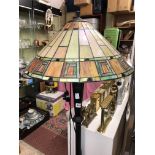 REPRODUCTION TIFFANY STYLE LAMP STANDARD