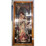 REVERIE DE SOIR ALPHONSE MUCHA MIRROR