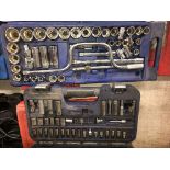 DRAPER CHROME VANADIUM SOCKET SET HALF INCH SQUARE DRIVE,