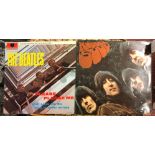 THE BEATLES VINYL RECORDS - PLEASE PLEASE ME AND RUBBER SOUL