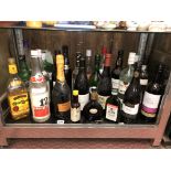 SELECTION OF WINES AND SPIRITS