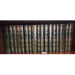 GREEN LEATHER BOUND CLASSIC NOVELS