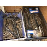 TWO BOXES OF DRILL BITS
