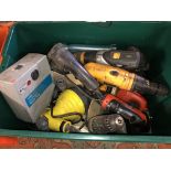 TWO BOXES OF CORDLESS DRILLS,