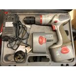 CASED PERFORMANCE 24 VOLT CORDLESS DRILL,