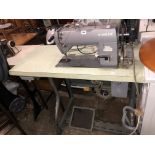 SINGER 660A2 INDUSTRIAL TYPE TREADLE SEWING MACHINE