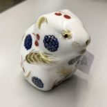 ROYAL CROWN DERBY DORMOUSE PAPERWEIGHT