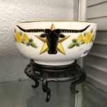 BOEHM 150TH ANNIVERSARY OF TEXAS BONE CHINA BOWL