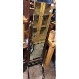 OAK FRAMED CHEVAL MIRROR