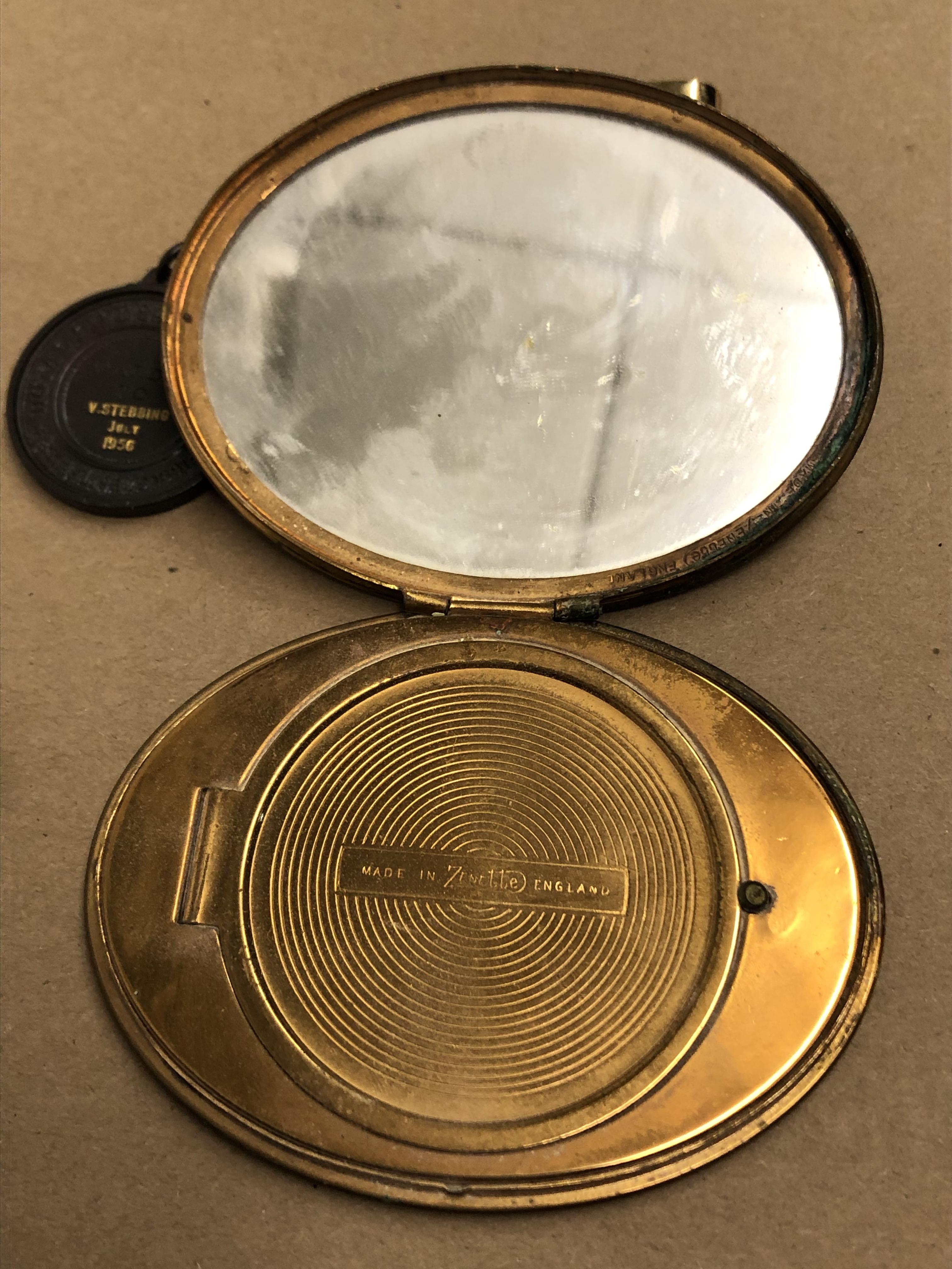 OVAL RAF POWDER COMPACT, - Image 11 of 11