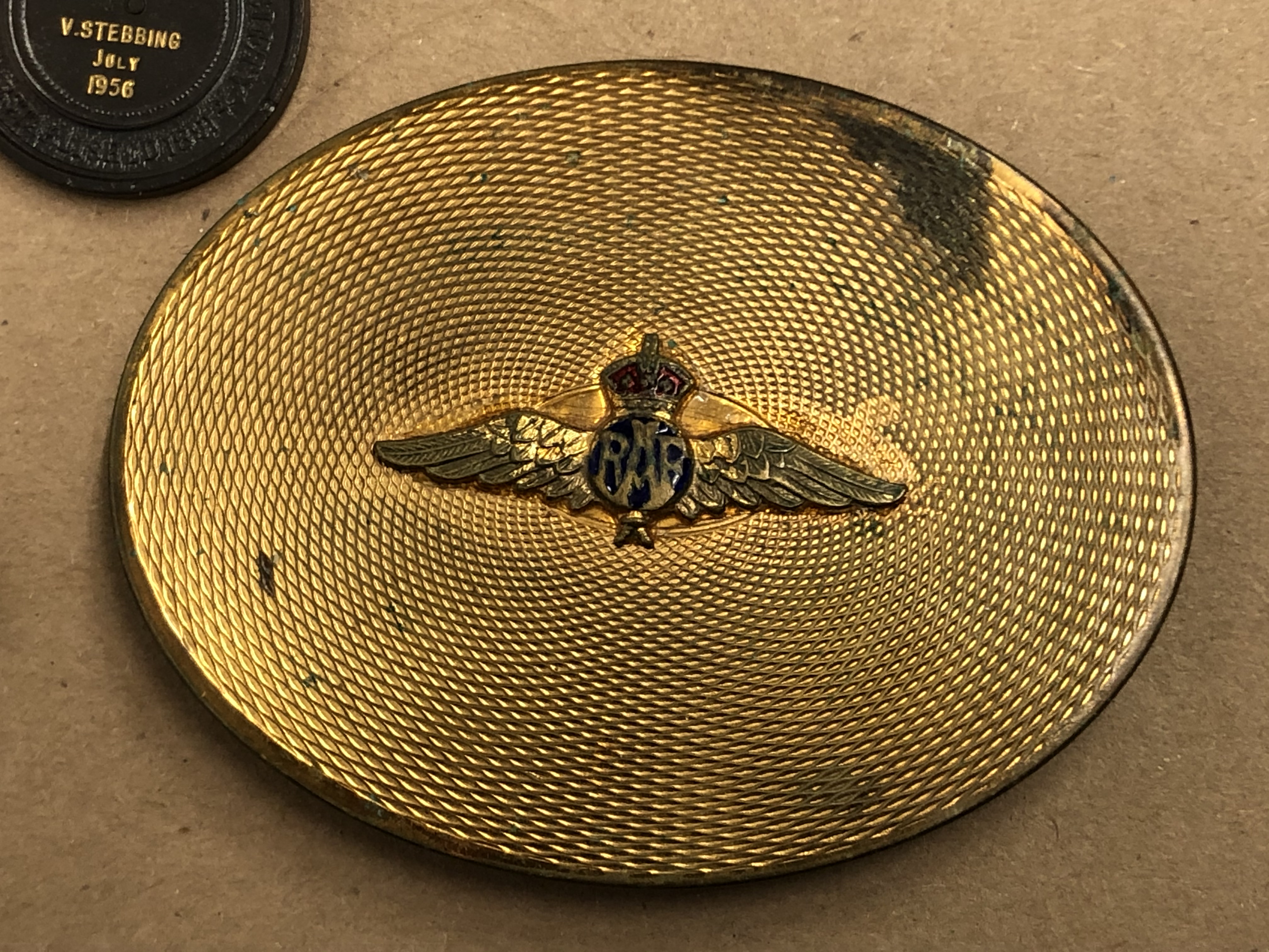 OVAL RAF POWDER COMPACT, - Image 10 of 11
