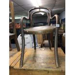 SMALL BENTWOOD ARMCHAIR