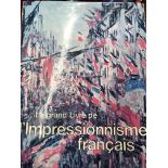 COFFEE TABLE BOOK - THE GREAT LIVES OF THE FRENCH IMPRESSIONISTS BY DIANE KELDER (IN FRENCH)