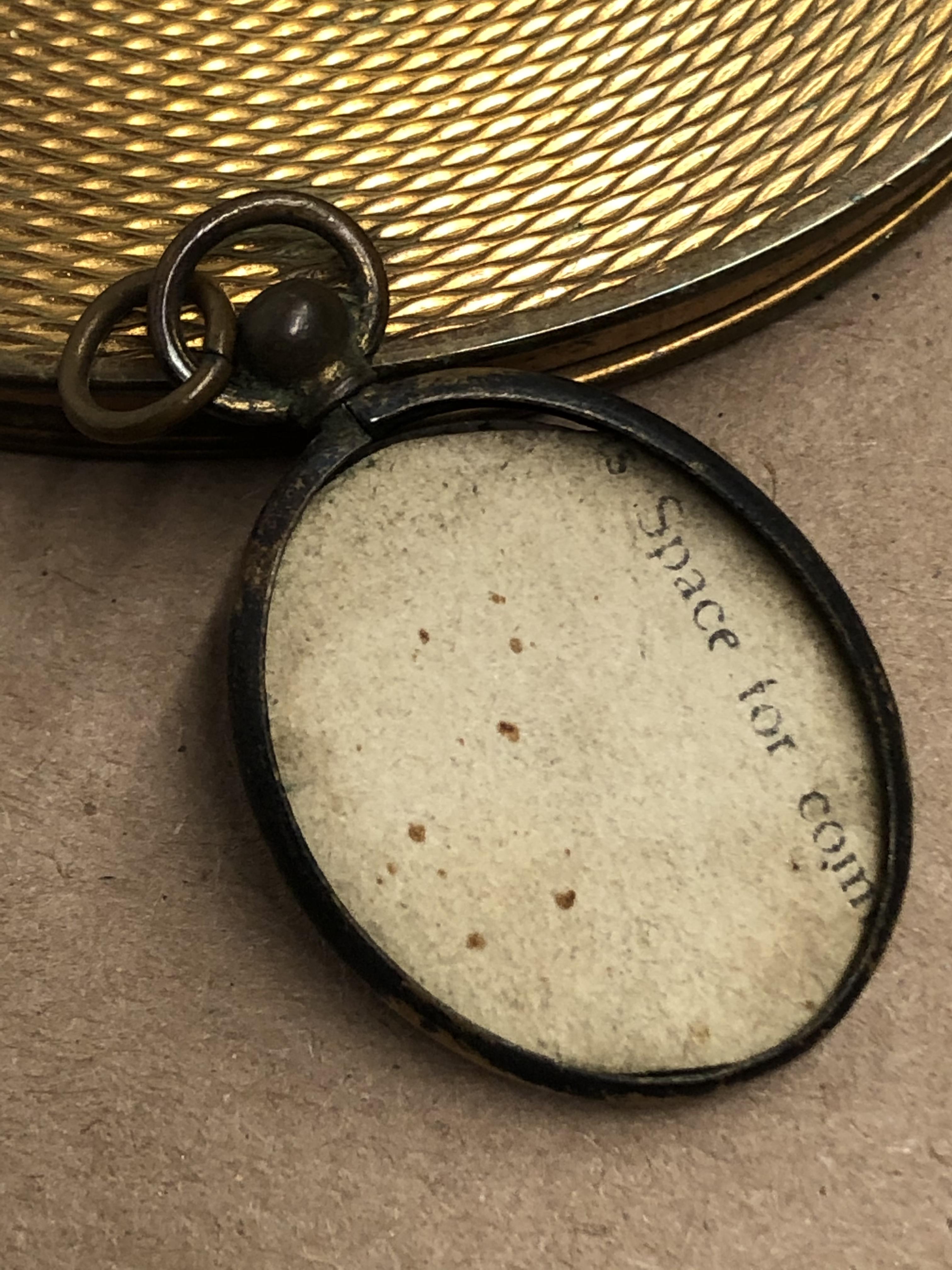 OVAL RAF POWDER COMPACT, - Image 7 of 11