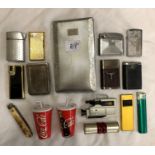 TUB OF CIGARETTE LIGHTERS