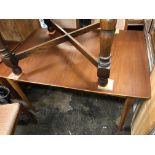 LATE 1960S EARLY 70S TEAK DINING TABLE
