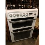 HOTPOINT DOUBLE OVEN ELECTRIC COOKER