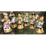 GERMAN PORCELAIN MONKEY BAND