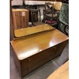 1960S AUSTIN SMALL WARDROBE AND DRESSING TABLE