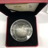 2018 SILVER PROOF LEASE WE FORGET CANADIAN TWENTY FIVE DOLLAR COIN