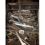 CARTON OF DOUBLE ENDED AND RING SPANNERS