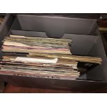 RONEO METAL FILE BOX AND SELECTION OF VINYL LPS MAINLY CLASSICAL