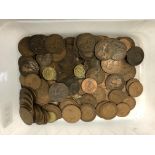 TUB OF PRE DECIMAL HALF PENNY'S,