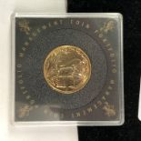 2012 UK DIAMOND JUBILEE PROOF GOLD SOVEREIGN IN DRAWSTRING BAG