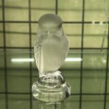 LALIQUE FIGURE OF A BIRD