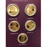 WESTMINISTER MINT THE AGE OF THE WINDSORS AND SAXE-COBURG-GOTHA COMMEMORATIVE COLLECTION