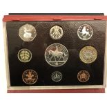 CASED ROYAL MINT 2002 PROOF COIN COLLECTION