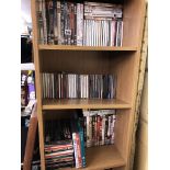 SELECTION OF DVDS AND CDS