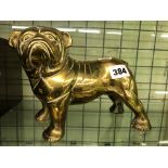 BRASS BULLDOG FIGURE