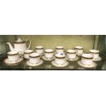 SHELF OF PARAGON ATHENA BONE CHINA TEASET