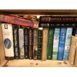 FOLIO SOCIETY TERRY PRATCHETT SMALL GODS AND MORT ALONG WITH VARIOUS JRR TOLKIEN BOOKS AND GAME OF