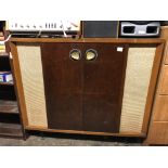 MURPHY A496SR RADIO GRAM WITH SELECTION OF RECORDS