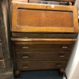 1940S OAK BUREAU