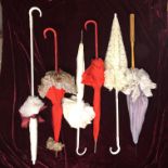 SELECTION OF LACE PARASOLS (PLEASE NOTE -DOES NOT INCLUDE CONTAINER)