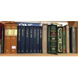 FOLIO SOCIETY BOOKS INCLUDING BRONTE NOVEL SET AND OTHER WELL KNOWN NOVELS