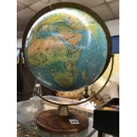 PHILIPS 30CM TRUE TO LIFE GLOBE FROM THE 1970S