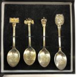 QUEEN ELIZABETH II DIAMOND JUBILEE COMMEMORATIVE TEASPOON SET