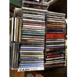 SMALL BOX OF VARIOUS CDS, JOHNNY CASH, CLASSICAL,